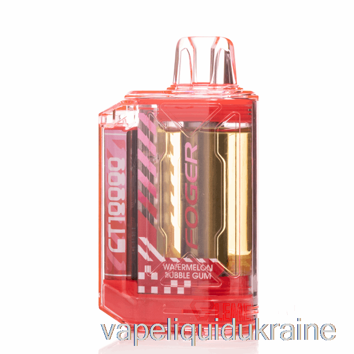 Vape Liquid Ukraine Foger CT10000 Disposable Watermelon Bubble Gum